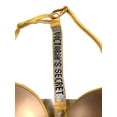 thumbnail image 3 of Victoria's Secret Swim Shine T-back Strap Push-Up Brazilian 2 Piece Bikini Set Gold 36B Medium NWT, 3 of 3