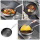 thumbnail image 5 of Sartén de acero inoxidable, utensilios de cocina, sartén con diseño de panal de abeja, utensilios de cocina, 5 of 6