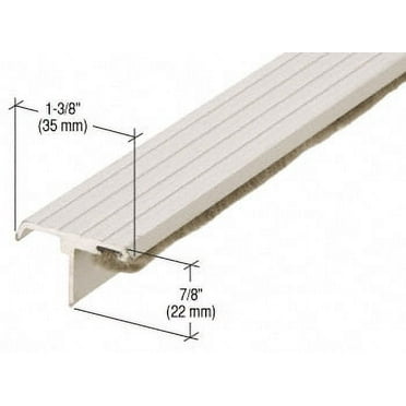 CRL 95PA96 96" Overlapping Door Astragal Aluminum