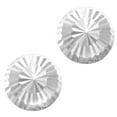 thumbnail image 1 of 14k Gold Shiny Diamond Cut Round Stud Earrings, 10mm, 1 of 1