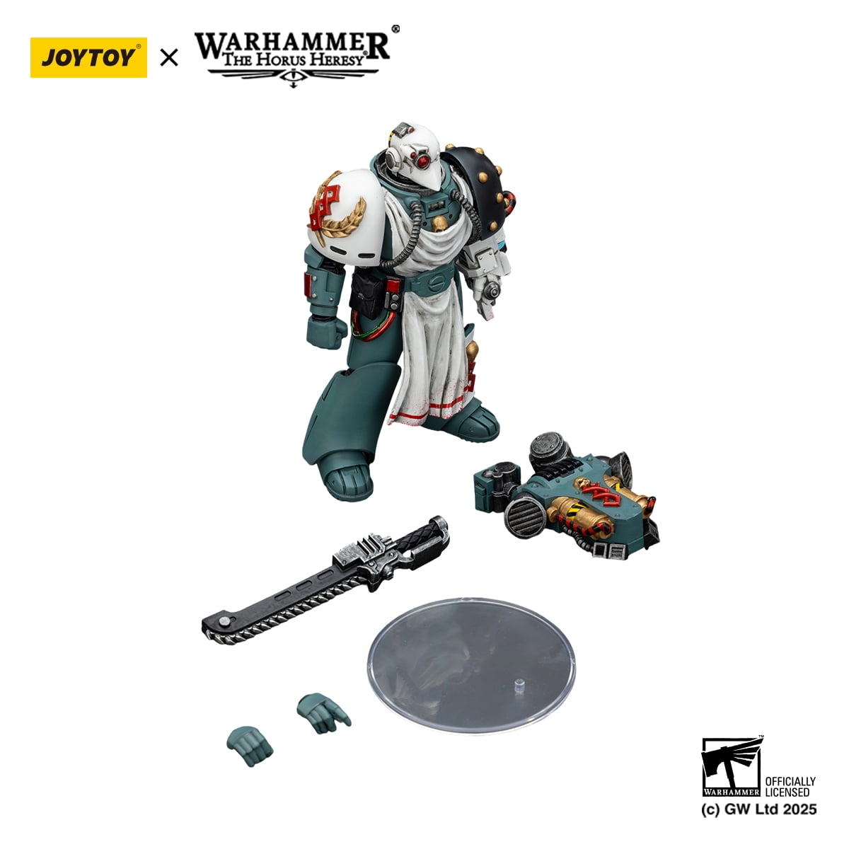 [IN STOCK] JOYTOY Warhammer 40K 1/18 Action Figures Sons of Horus Legion Apothecary Anime Military Model Toys Collectible