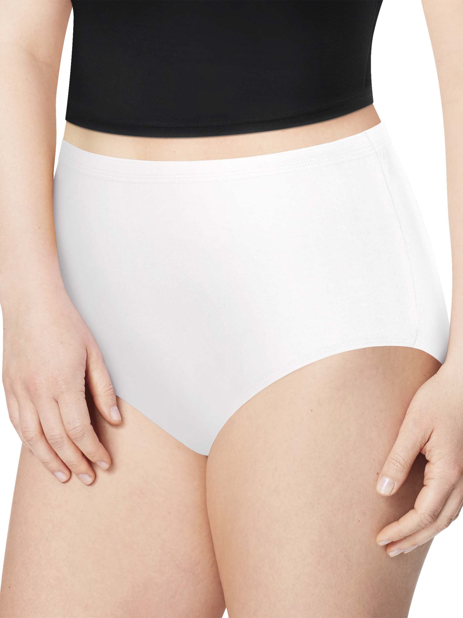 6 Pair Men White Y-Fronts Underpants 100% Pure Cotton Plus Size Brief Underwear
