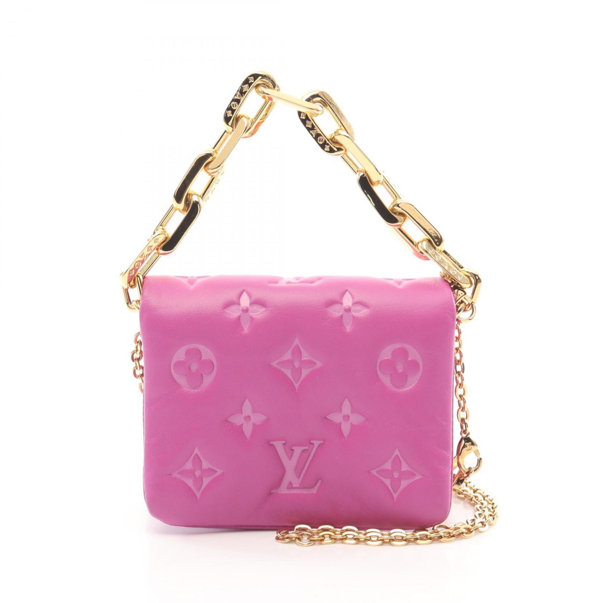 Pre-Owned Louis Vuitton Coussin Belt Bag Shoulder Leather  display picture 1