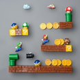 thumbnail image 2 of Lindo imán para refrigerador de Super Mario Bros., imán para refrigerador, mensaje adhesivo, juguete para adultos, hombres, niñas y niños, regalo de cumpleaños, 2 of 5