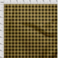 thumbnail image 3 of oneOone Cotton Jersey Black Fabric Gingham Check Sewing Fabric By The Yard Printed Diy Clothing Sewing Supplies 58 Inch Wide, 3 of 4