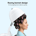 thumbnail image 6 of Conair Pro Style Bonnet Hair Dryer, 2 Heat Settings, Adjustable Height, Extra-Large Hood Size, 1875W Pro Style Bonnet Ionic Hair Dryer for Women, White, 6 of 9