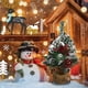 thumbnail image 1 of onlyliua Ofertas Flash Paqueta de Minibares En Navidad Pequeños y Adornos de Navidadeños En Hogar Adornos de Decoración de Escenas Navidadeñas Miniárbol de Navidad En Escritorio, 1 of 6