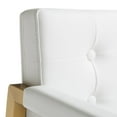 thumbnail image 3 of TOV Furniture Director White Gold Steel Barstool, 3 of 9