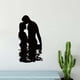 thumbnail image 3 of Couple Metal Wall Art Couple Metal Wall Sculpture Anniversary Couple Romantic Metal Wall Decoration, 3 of 9