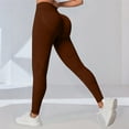 thumbnail image 5 of Celsior Compression Leggings Anti Cellulite Pants for Workout Running Athletic Fitness Sport Pants 3D Anti Cellulite Leggings for Women Butt Lift Booty Workout Tights Anti Cellulite Leggings Brown M, 5 of 8