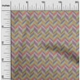 thumbnail image 1 of oneOone Polyester Lycra Fabric Herringbone Geometric Printed Fabric 1 Yard 56 Inch Wide, 1 of 4