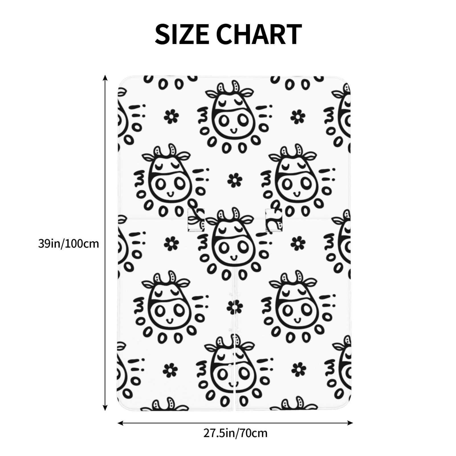 Car Seat Cover Baby - Minimalist Lines Cute Cow Head Breathable Infant Car Seat Cover for Baby Carseat, Lightweight Comfort Baby Essentials Must Haves Newborn Stuff for Girl Boy