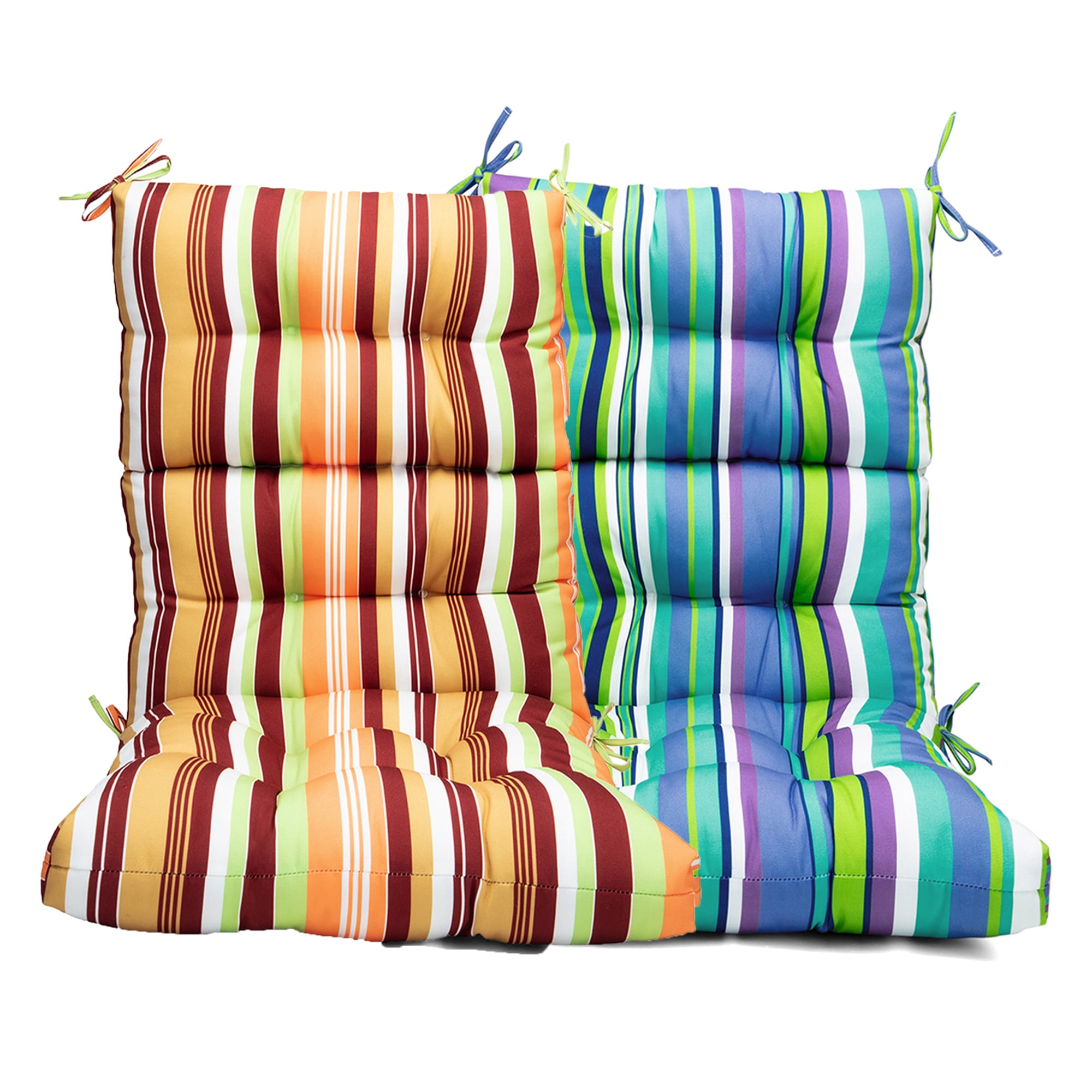 1/2/4 Pack High Back Chair Cushion Luxury Seat Cushion High Seat Back