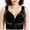 19-Black, variant on YWDJ Bras for Women Half Cup Back Closures Sleep Bras No Wire Comfy Bras Adjustable Straps Full Coverage Push up Wrap Lounge Bras Padded Plus Size Comfortable Wide Strap Bras Bras Red 2XL