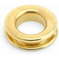 thumbnail image 2 of CRAFTME STUDIO 3/4 Inch (19mm) Grommets Eyelets with Washers, 25 Sets Metal Fasteners for Clothes, Leather and Canvas (Gold), 2 of 6