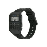 Casio Men Sport Rectangle Watch - Black