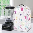 thumbnail image 5 of HELLHERO Heart and Star Pattern Not Easy to Fade Polyester Food Processor Cover with Thickened for Kitchen Home, 5 of 6