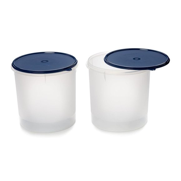 Juego de contenedores redondos modulares Signoraware, 5,5 litros, juego de 2, azul mod
