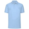 thumbnail image 1 of Fruit Of The Loom - Polo pique de manga corta Modelo 65/35 Hombre Caballero - Verano (Azul cielo), 1 of 2