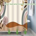 thumbnail image 4 of Vintage Farmhouse Shower Curtain for Bathroom Accessories 36x72 Inch Mid Century Abstract Boho Mountains Modern Aesthetic Shower Curtains Waterproof Polyester Fabric with 6 Hooks, 4 of 6