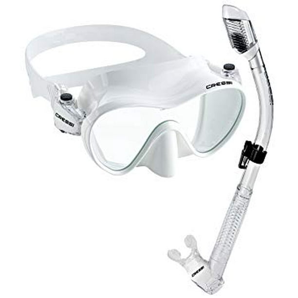 Cressi Scuba Diving Snorkeling Freediving Mask Snorkel Set Walmart