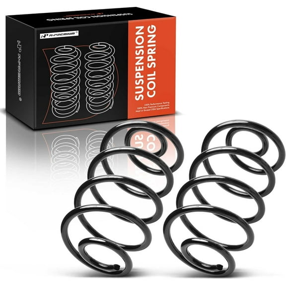 A-Premium 2Pcs Rear Coil Spring Set Compatible with Chevrolet Malibu, Monte Carlo, El Camino & Buick Century, Regal, Skylark & Oldsmobile Cutlass & Pontiac Grand Prix, Driver and Passenger Side