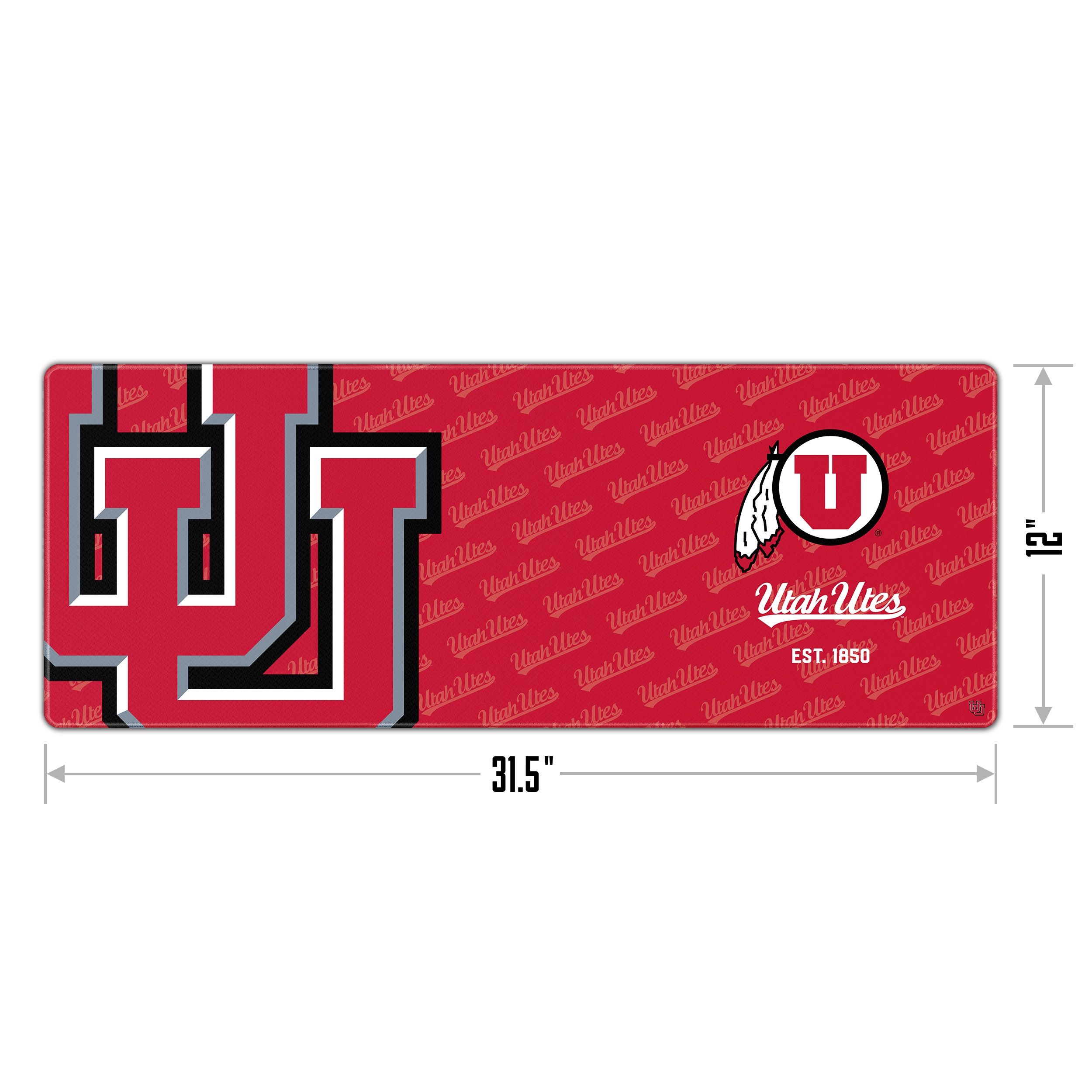 Utah Utes Logo Series Desk Pad SMU