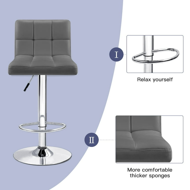 Stallcup Swivel Adjustable Height Bar Stool Frame Material Iron