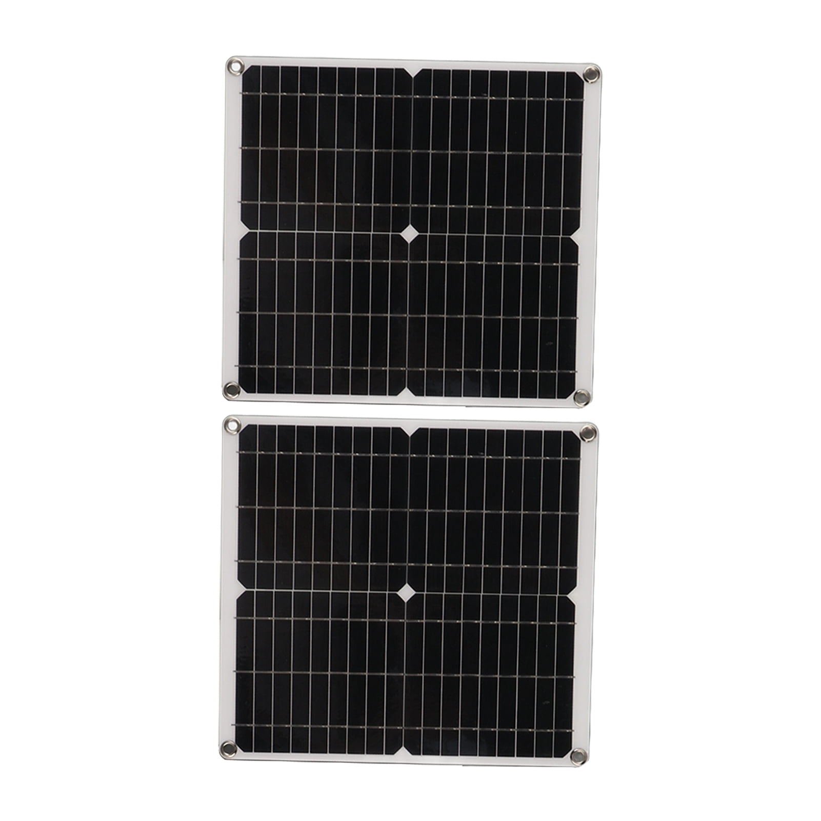 Portable Solar Charger Kit, 50W Monocrystalline Panel, Perfect For Outdoor Adventures  Emergency Power