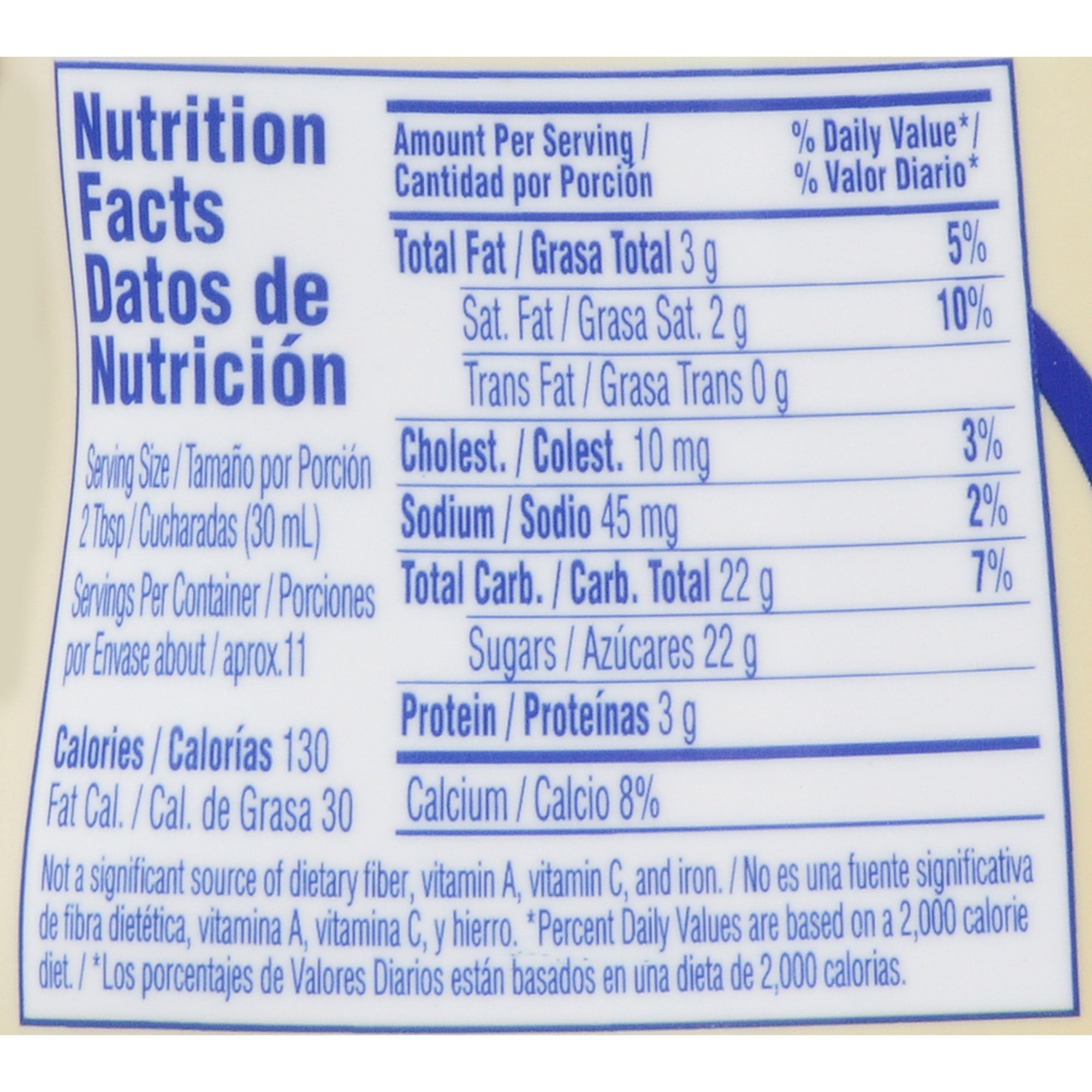 La Lechera Sweetened Condensed Milk Nutrition Facts Besto Blog