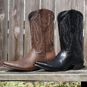 pointed toe work boots
