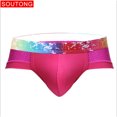 thumbnail image 5 of Bigersell Cotton Bikini Underwear Women Clearance High Cut Underwear Women Cheeky Panty Style P-485 Nylon Period Panties Thong Bikini Briefs Mid Waist Women Cheeky Panties Hot Pink XL, 5 of 6
