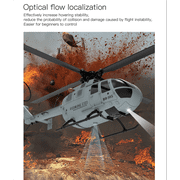 Roofworld C186 2.4G RC Helicopter with 6-Axis Gyroscope, Gray