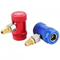 thumbnail image 3 of Wchiuoe Adjustable Quick Coupling,Brass Refrigerant Adapter,Professional Quick Couplers Air Conditioner Service Port Adapter Fit For R1234yf Refrigerants, 3 of 8