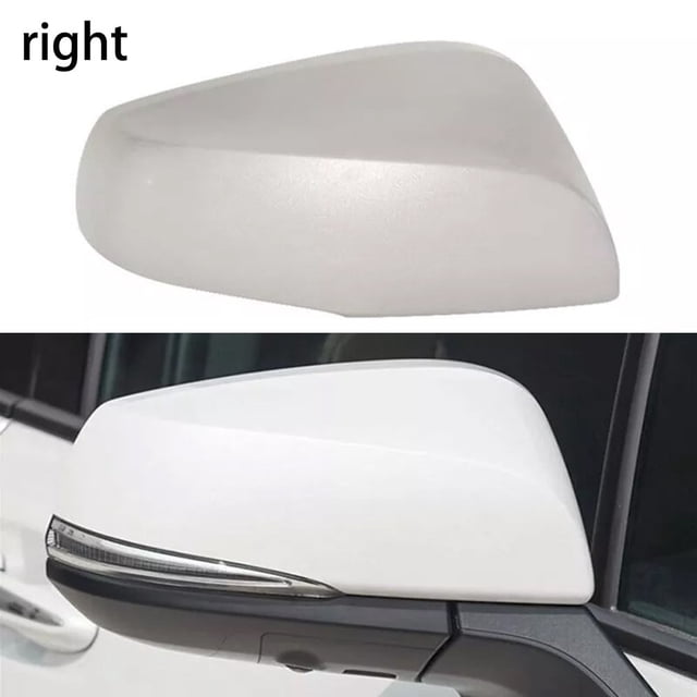 For Toyota Compatible Pearl White Right Side Wing Mirror Cap Replacement