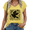 2-Yellow, variant on UNISHE Women's Red Card Graphic V-Neck Short Sleeve T-Shirt White Retro Game Aesthetic Top