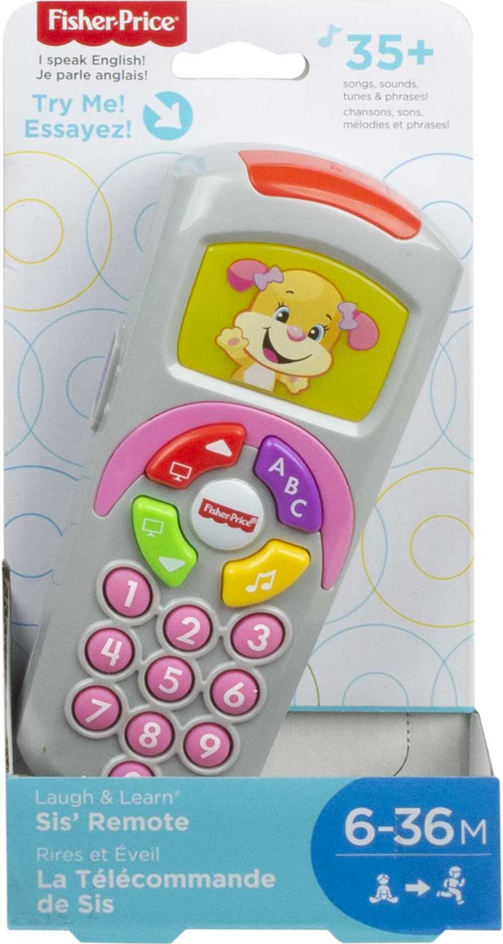 Fisher-Price Laugh & Learn Sis’s Remote Baby & Toddler Learning Toy with Music & Lights - image 7 of 7