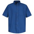 thumbnail image 2 of Red Kap Men's Short Sleeve Poplin Dress Shirt, 2 of 4