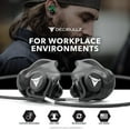 thumbnail image 4 of Decibullz Ear Plug Lanyard, Black, Standard, 4 of 8
