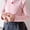 Pink, variant on Dyfzdhu Toddler Girl Fruit Graphic Wavy Selvedge Long Sleeve Top Round Neck T-Shirt 1-7Y