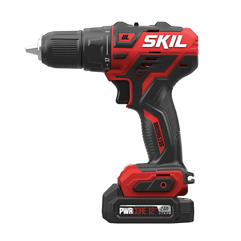 Free Shipping SKIL PWR Core 12 N Brushless 12V Cordless Drill Driver and Impact Driver Kit Walmart