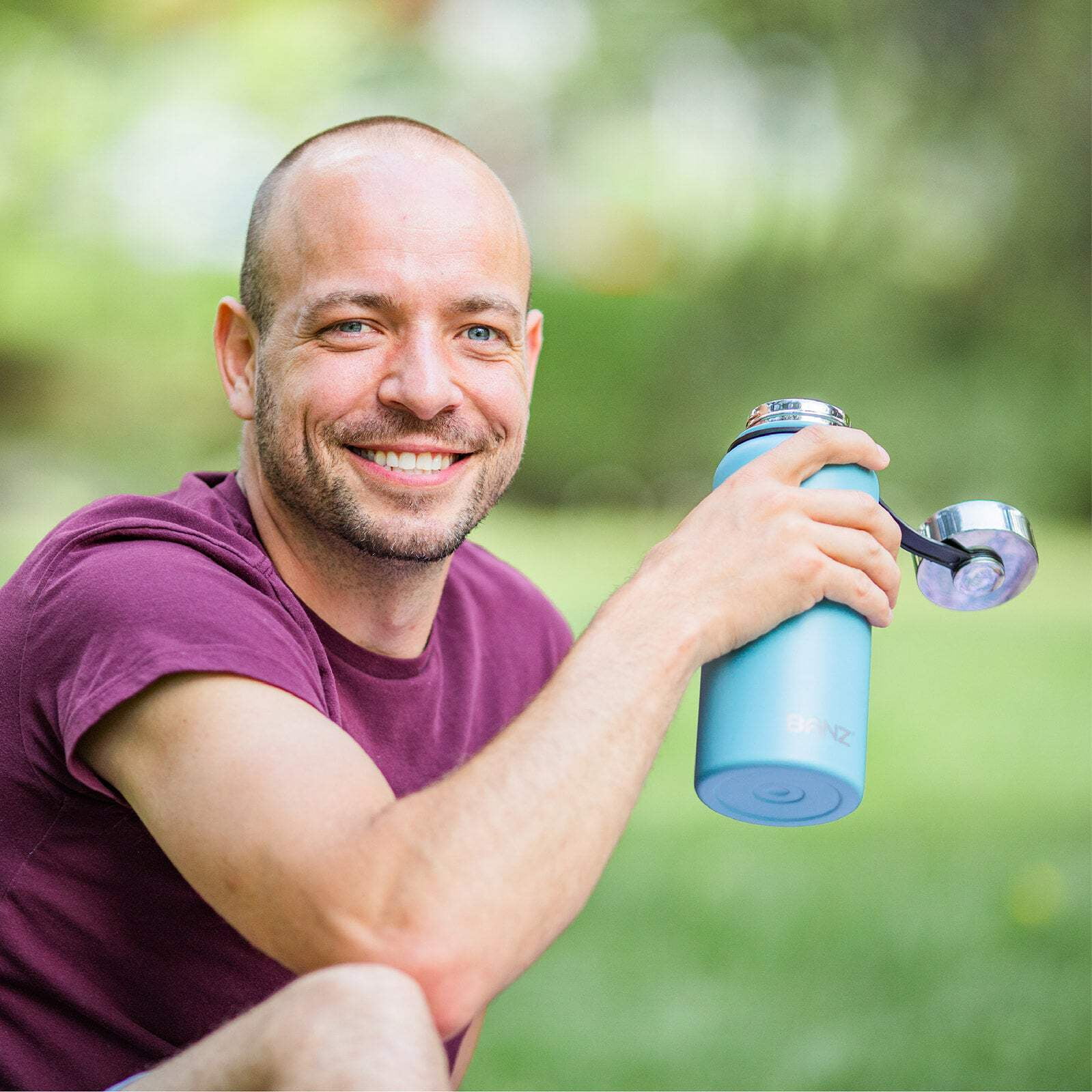 Stainless Steel Water Bottle 32oz - 32oz - Navy