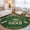 Green,Gold,White, variant on 2x3 Ft Entryway Area Rug, Graduation Celebration Kitchen Rug Runner Washable Floor Mat, Black Golden Fireworks Cap Non Slip Indoor Door Mat Throw Carpet for Bathroom Living Room Bedroom