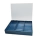 thumbnail image 1 of Caja organizadora para decoración de uñas con 30 compartimentos y tapa transparente para uso en salón y hogar. Azul, 1 of 9
