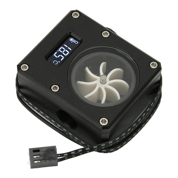 Oubit Flow Meter Indicator,PC Water Cooling Meter Water Flow Meter PC