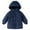 Navy, variant on WOYY Toddler Girls Long Winter Down Coat Warm Hooded Outerwear Quilted Jacket, Sizes 3-4T