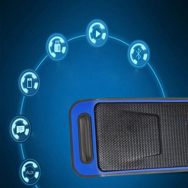 SC208 Wirless Bluetooth 4.0 Dual Bluetooth speaker Wireless bluetooth Horn Bass Stereo Speaker Outdoor Audio Player Support AUX USB TF Card