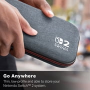 PowerA NSW2 Slim Case - Heather Grey - Switch 2