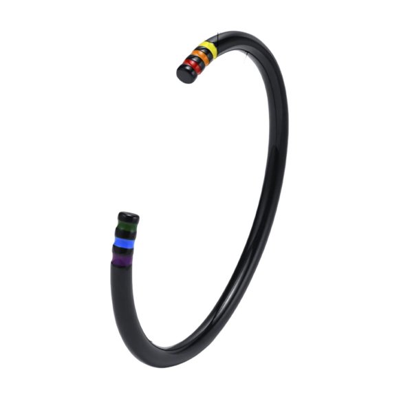 Product Category Bracelet | Rainbow LGBT Design for All-Gender Wear | Modern Stainless Steel Accessory for Everyday Style