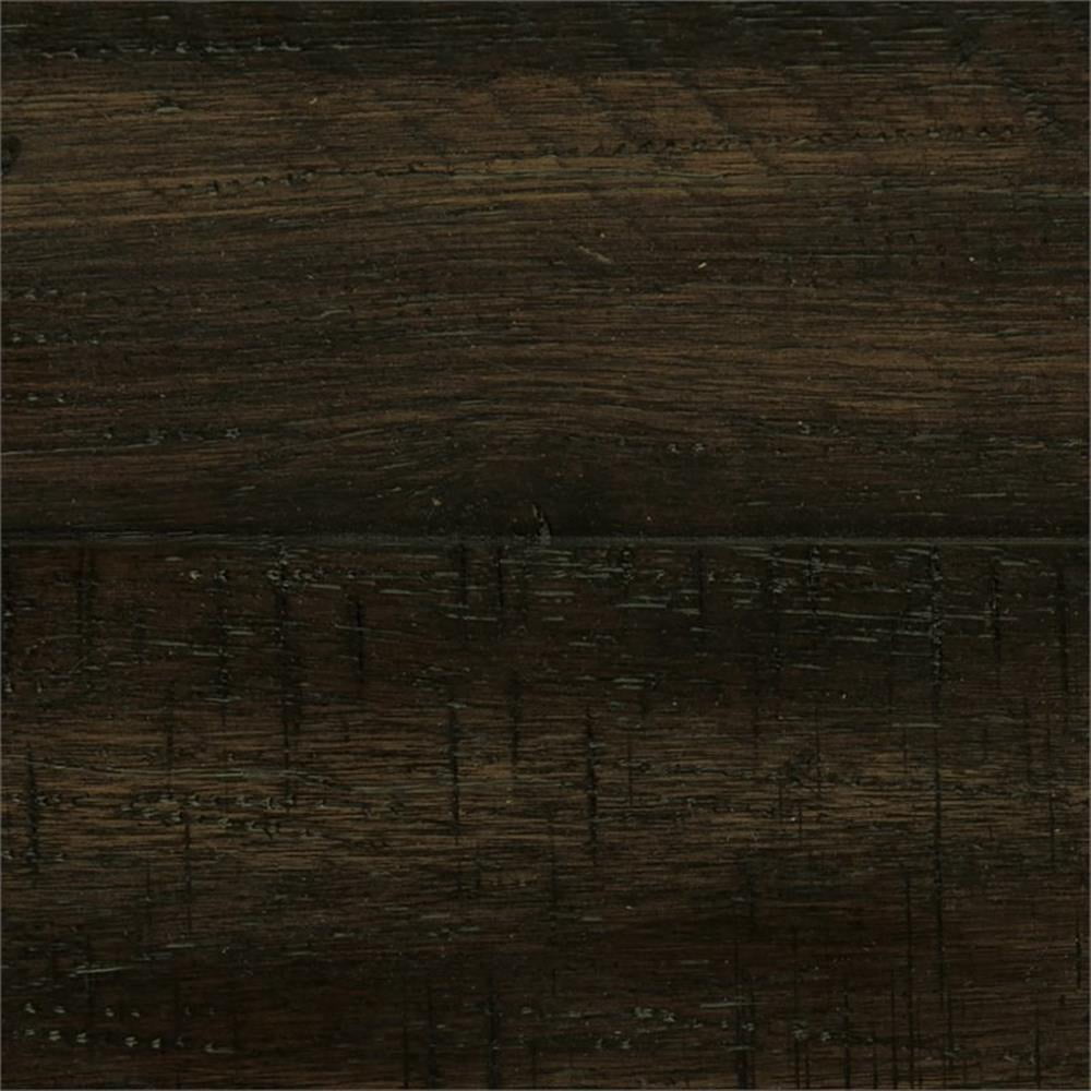 Maklaine 40" Round Traditional Wooden Coffee Table in Espresso